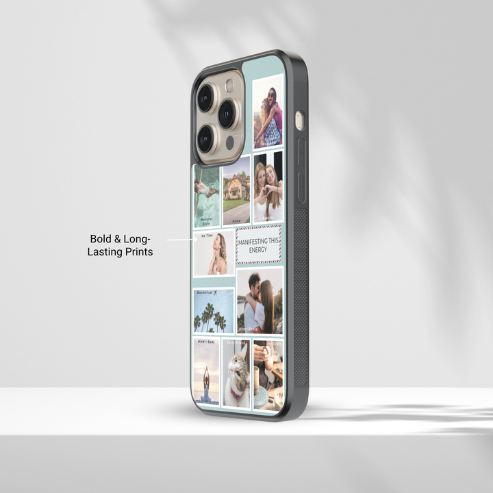 Estuche para teléfono con retrato personalizado - Estuche para teléfono con impresión fotográfica personalizada para iPhone