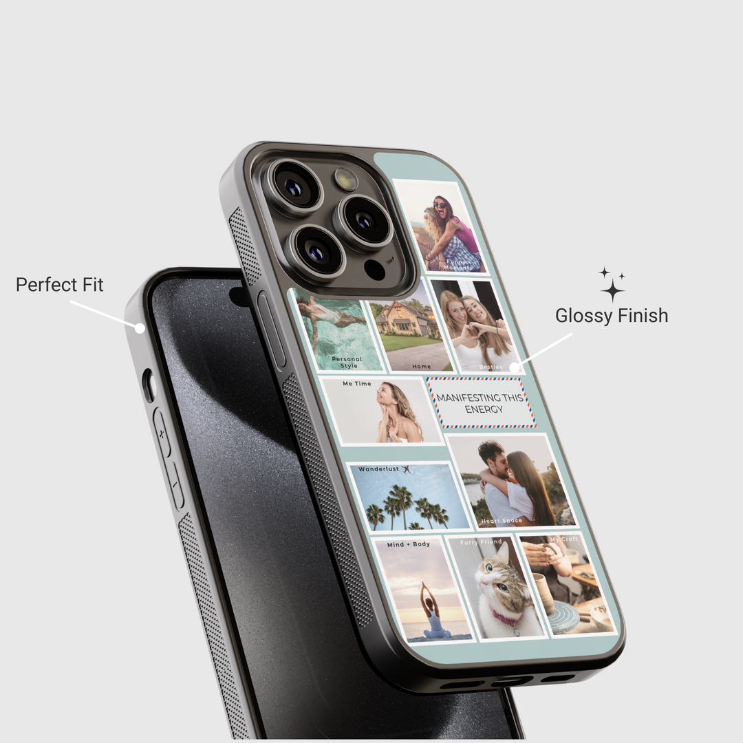 Estuche para teléfono con retrato personalizado - Estuche para teléfono con impresión fotográfica personalizada para iPhone