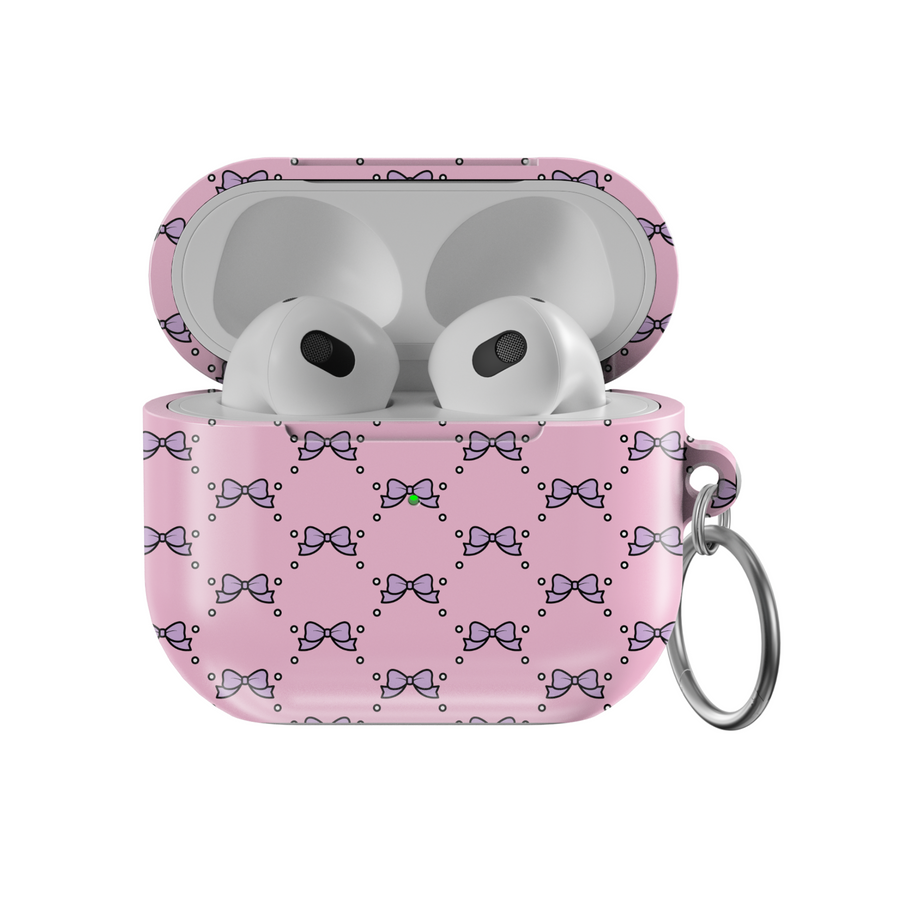 Cute protective AirPods case with stylish design, keychain ring, and durable TPU or hard shell cover – compatible with AirPods Pro, AirPods 1st, 2nd, and 3rd generation
