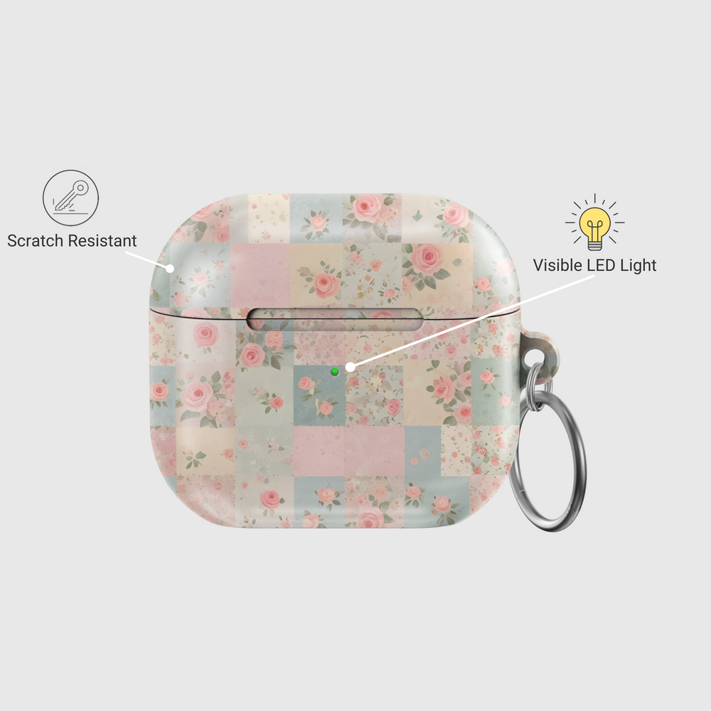 Cute protective AirPods case with stylish design, keychain ring, and durable TPU or hard shell cover – compatible with AirPods Pro, AirPods 1st, 2nd, and 3rd generation