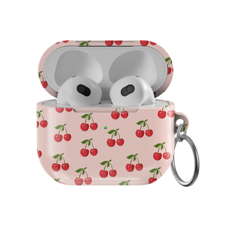 Cute protective AirPods case with stylish design, keychain ring, and durable TPU or hard shell cover – compatible with AirPods Pro, AirPods 1st, 2nd, and 3rd generation