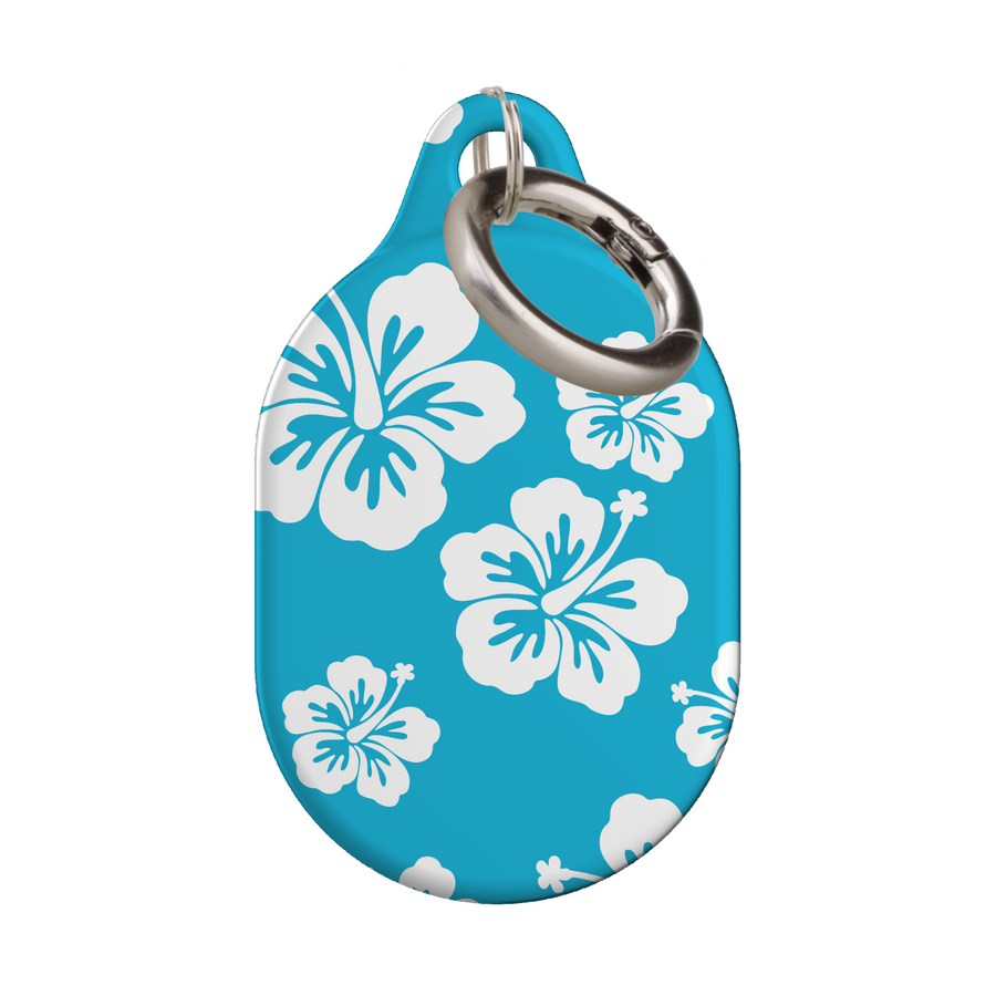 Stylish printed AirTag case with keyring, custom Apple AirTag cover for women, protective AirTag holder accessory