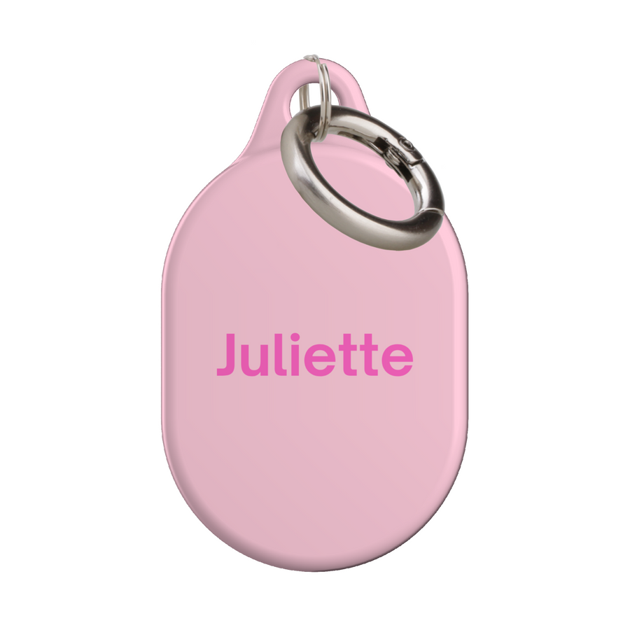 Stylish printed AirTag case with keyring, custom Apple AirTag cover for women, protective AirTag holder accessory