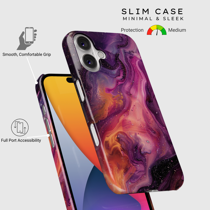 Funda iPhone Clear Glitter - Stardust