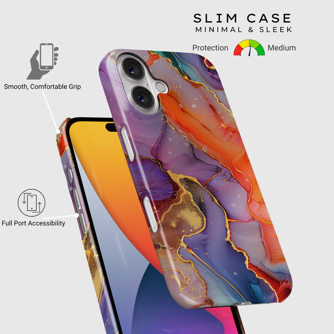 Funda iPhone Clear Glitter - Stardust