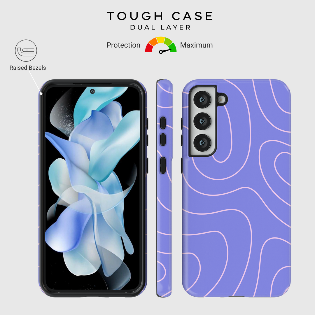 Samsung Galaxy Case Clear - Corazones de amor