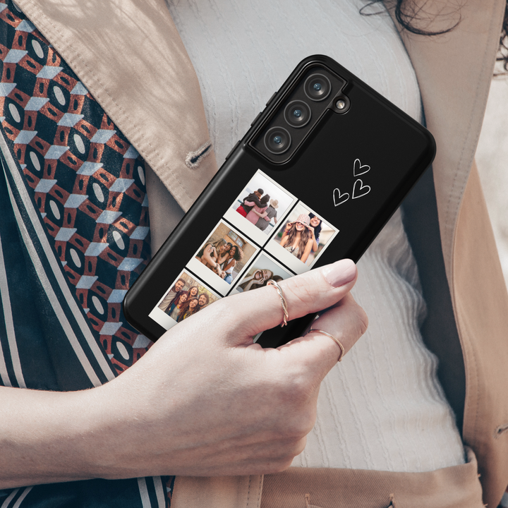 Galaxy sizes for custom photo phone case, anniversary gift, best friends, birthday gift idea, boys girls, cool unique, eye-catching, men women, mom dad grandma, one-of-a-kind, personal photo, stand out, trendy awesome, Valentine's Day, collage phone case, custom photo gift, custom birthday gift, custom mom gift, personalized gift, personalized gifts, custom memorial gift, custom mom Galaxy S24, custom phone cover, customizable case, Galaxy S24 Ultra custom, Galaxy S23 FE custom case, Galaxy custom case.