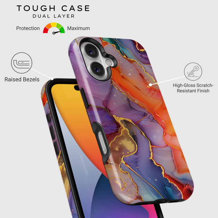 Funda iPhone Clear Glitter - Stardust