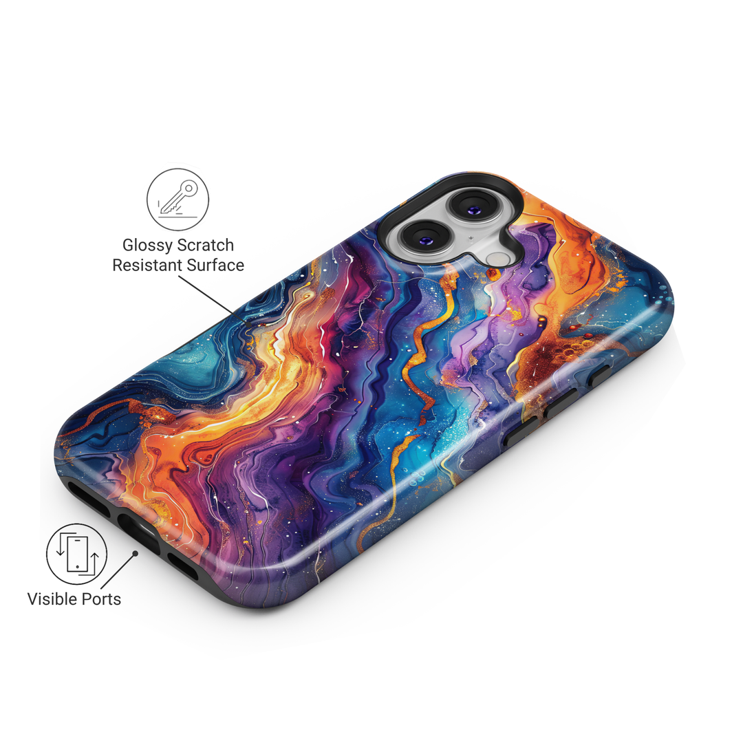 Funda iPhone Clear Glitter - Stardust