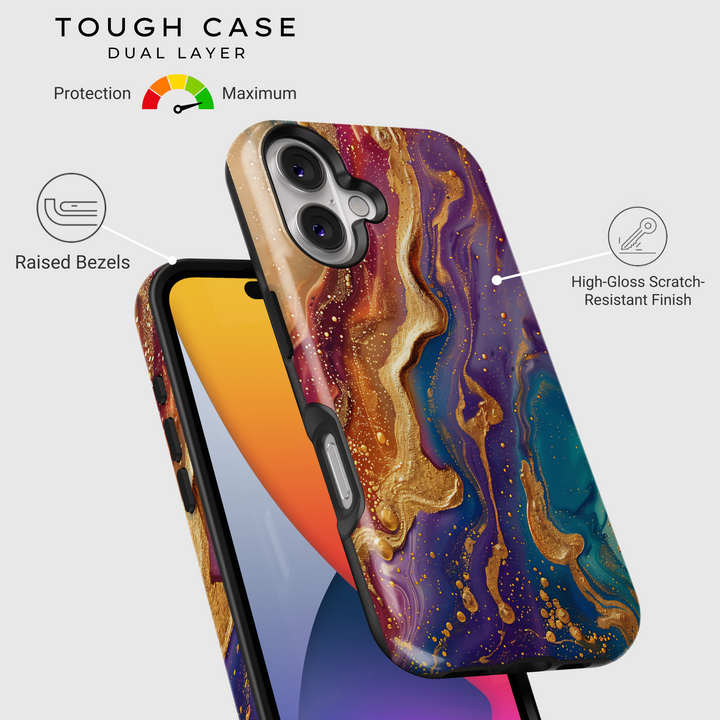 Funda iPhone Clear Glitter - Stardust