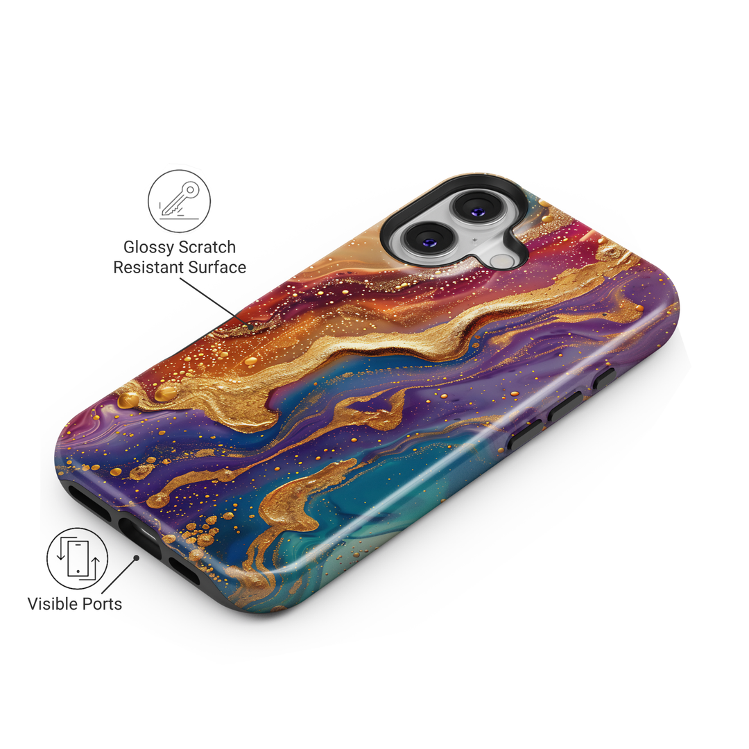 Funda iPhone Clear Glitter - Stardust