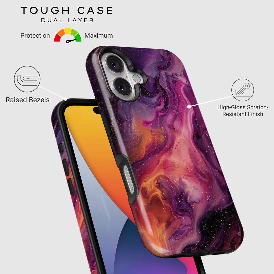 Funda iPhone Clear Glitter - Stardust