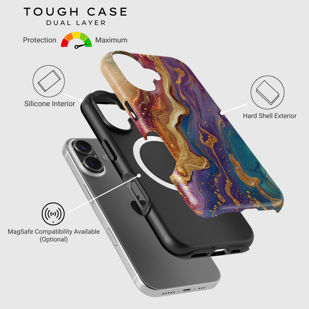 Funda iPhone Clear Glitter - Stardust