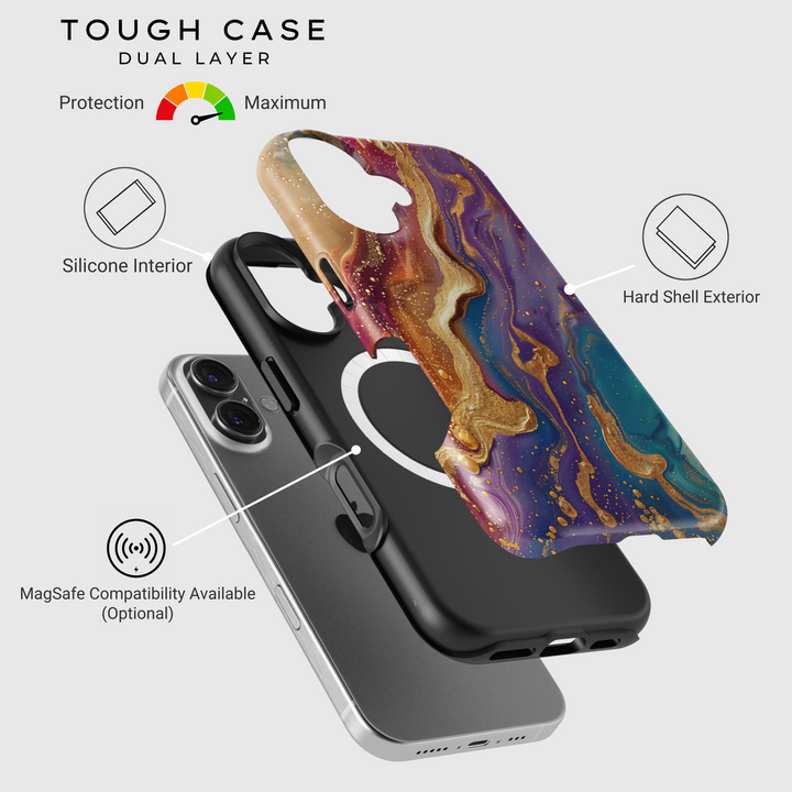 Funda iPhone Clear Glitter - Stardust