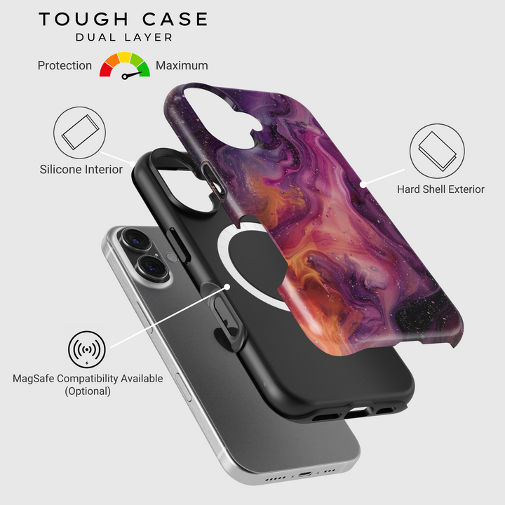 Funda iPhone Clear Glitter - Stardust