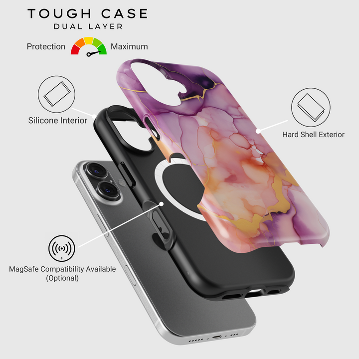 Funda iPhone Clear Glitter - Stardust