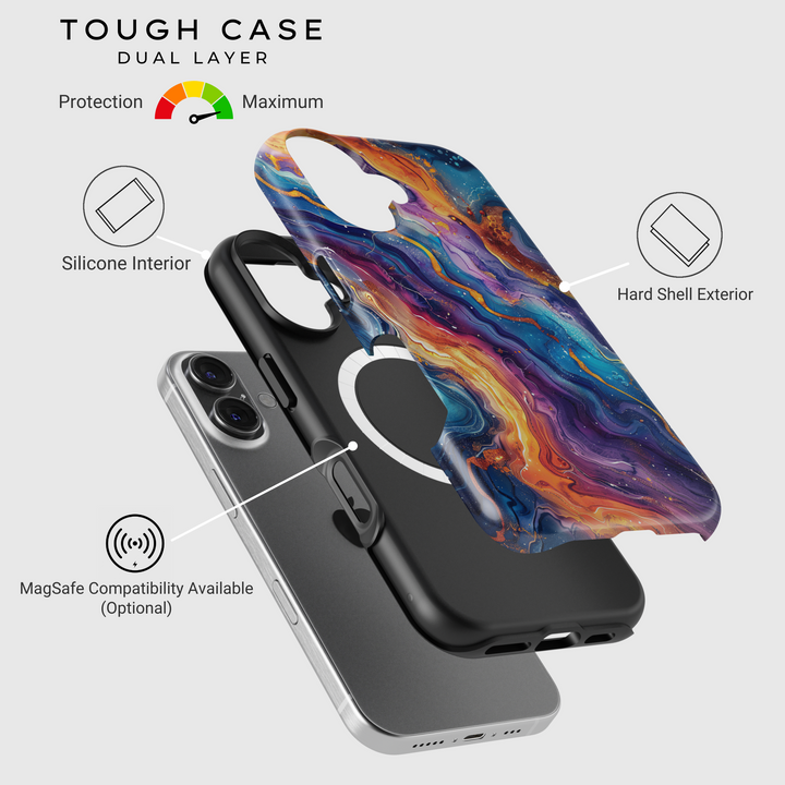 Funda iPhone Clear Glitter - Stardust