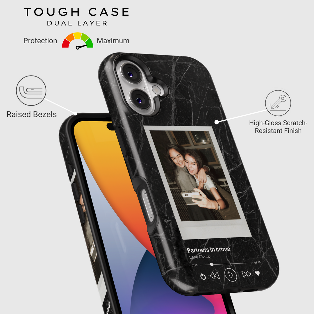 Funda iPhone Clear Glitter - Stardust