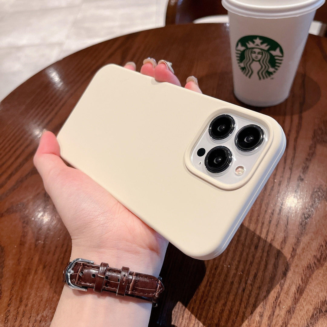 iPhone Case Silicone - Antique White - CASELIX