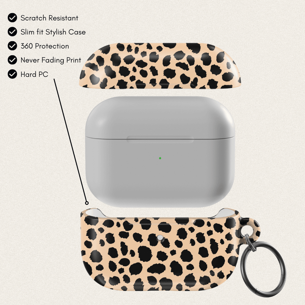 Cute protective AirPods case with stylish design, keychain ring, and durable TPU or hard shell cover – compatible with AirPods Pro, AirPods 1st, 2nd, and 3rd generation