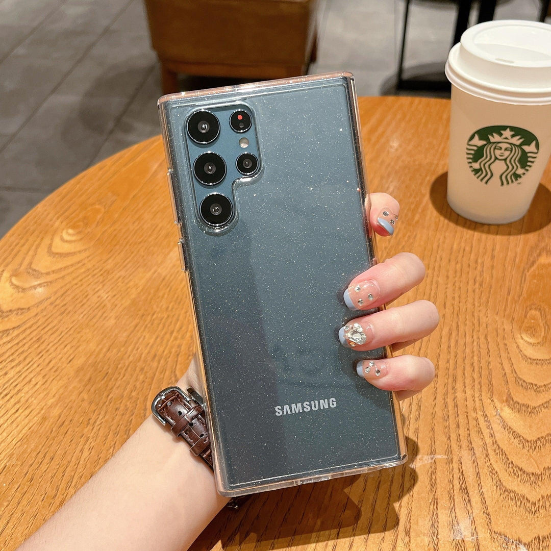 Samsung Galaxy Case Clear Glitter - Armor - CASELIX