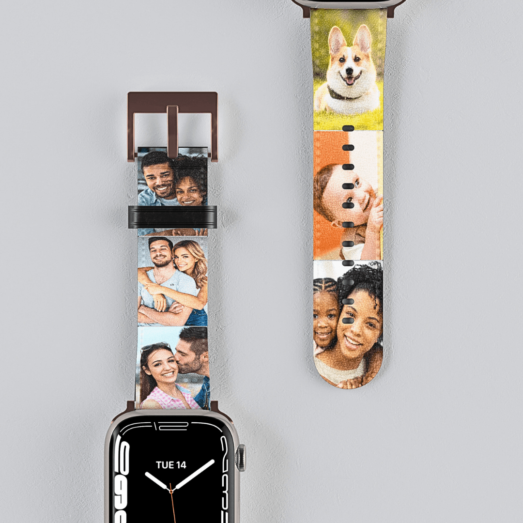 personalized name, watch strap, 38 40 41 42 44 45 mm, gift idea her him, printed watch band, mothers day birthday, photo watch band, gift for pet owners, cat lovers gift idea, family photos memory, vacation memory idea, pictures images band, dog horse animals