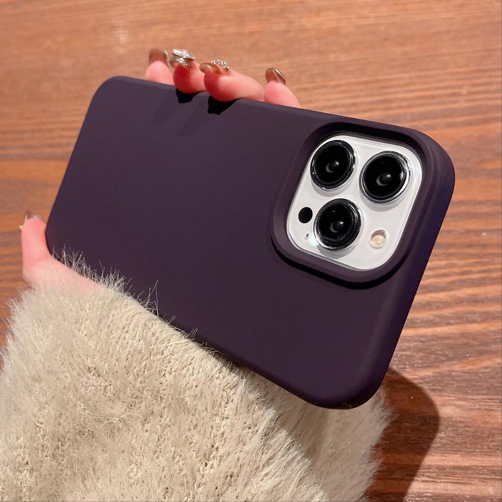 iPhone Case Silicone - Deep Purple - CASELIX