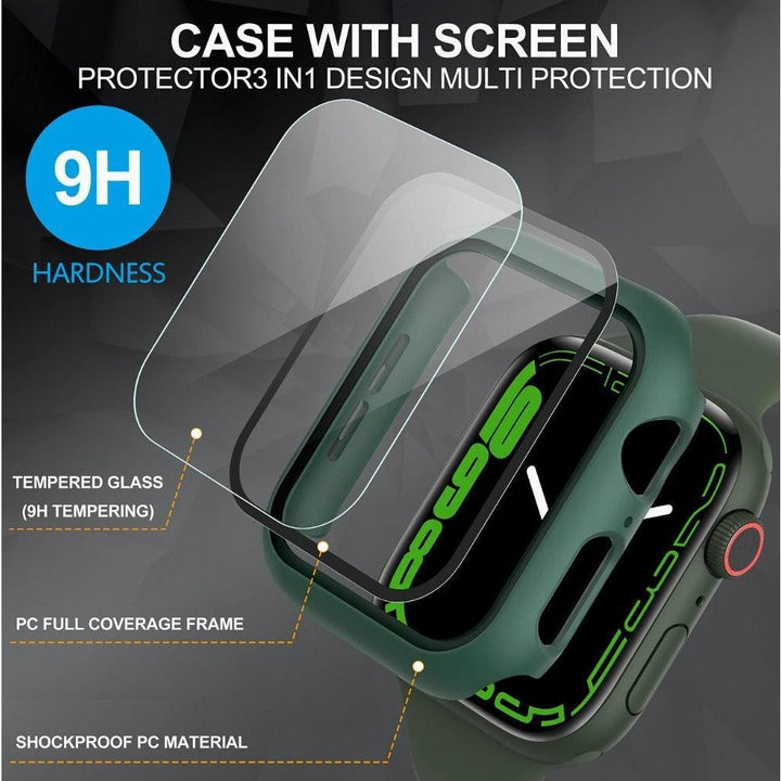 Apple Watch Screen Protector Case - Green - CASELIX