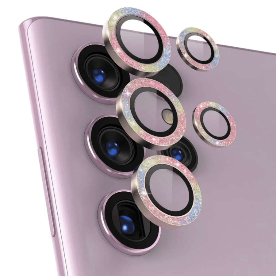 Galaxy Camera lens protector - Colorful Glitter - CASELIX