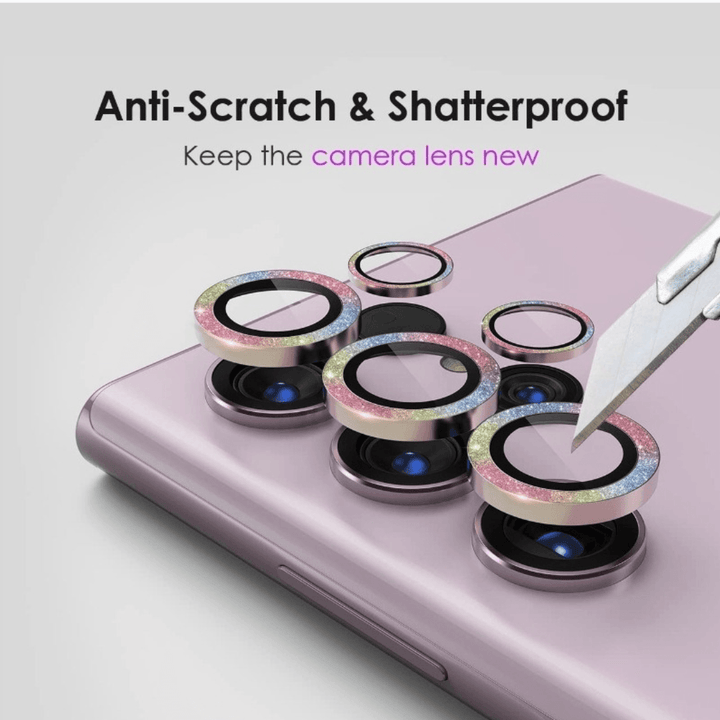 Galaxy Camera lens protector - Colorful Glitter - CASELIX