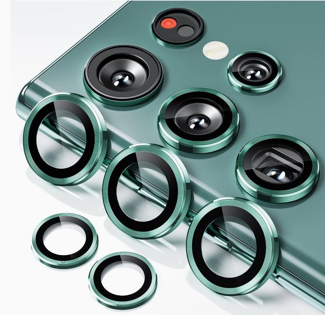 Samsung Galaxy S22 Ultra Camera lens protector - Green - CASELIX