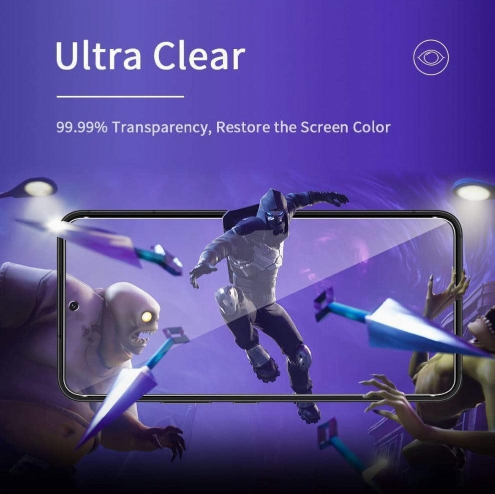 Samsung Galaxy Tempered Glass Screen Protector - Crystal Clear - CASELIX