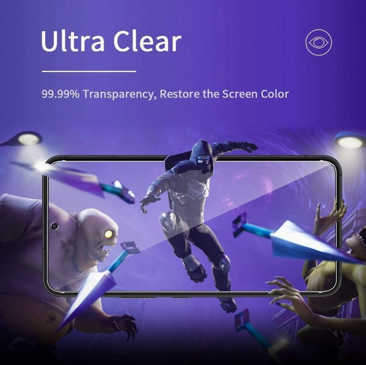 Samsung Galaxy Tempered Glass Screen Protector - Crystal Clear - CASELIX