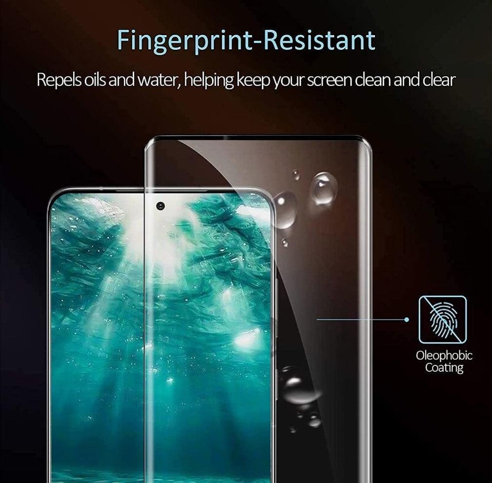 Samsung Galaxy Tempered Glass Screen Protector Curved - Crystal Clear - CASELIX