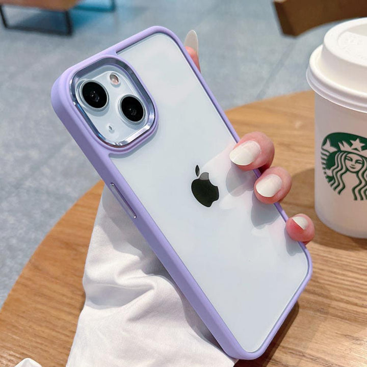 iPhone Clear Case Metallic - Lilac Purple - CASELIX
