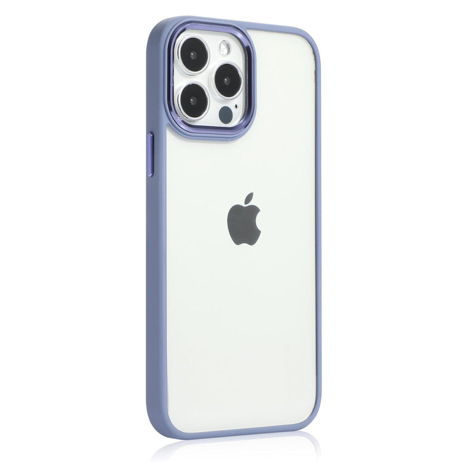 iPhone Clear Case Metallic - Pacific Blue - CASELIX