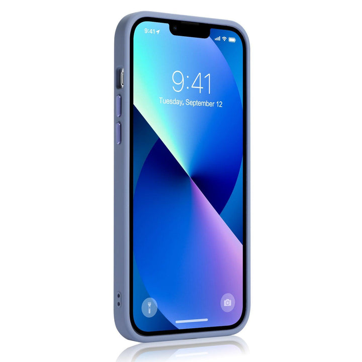 iPhone Clear Case Metallic - Pacific Blue - CASELIX