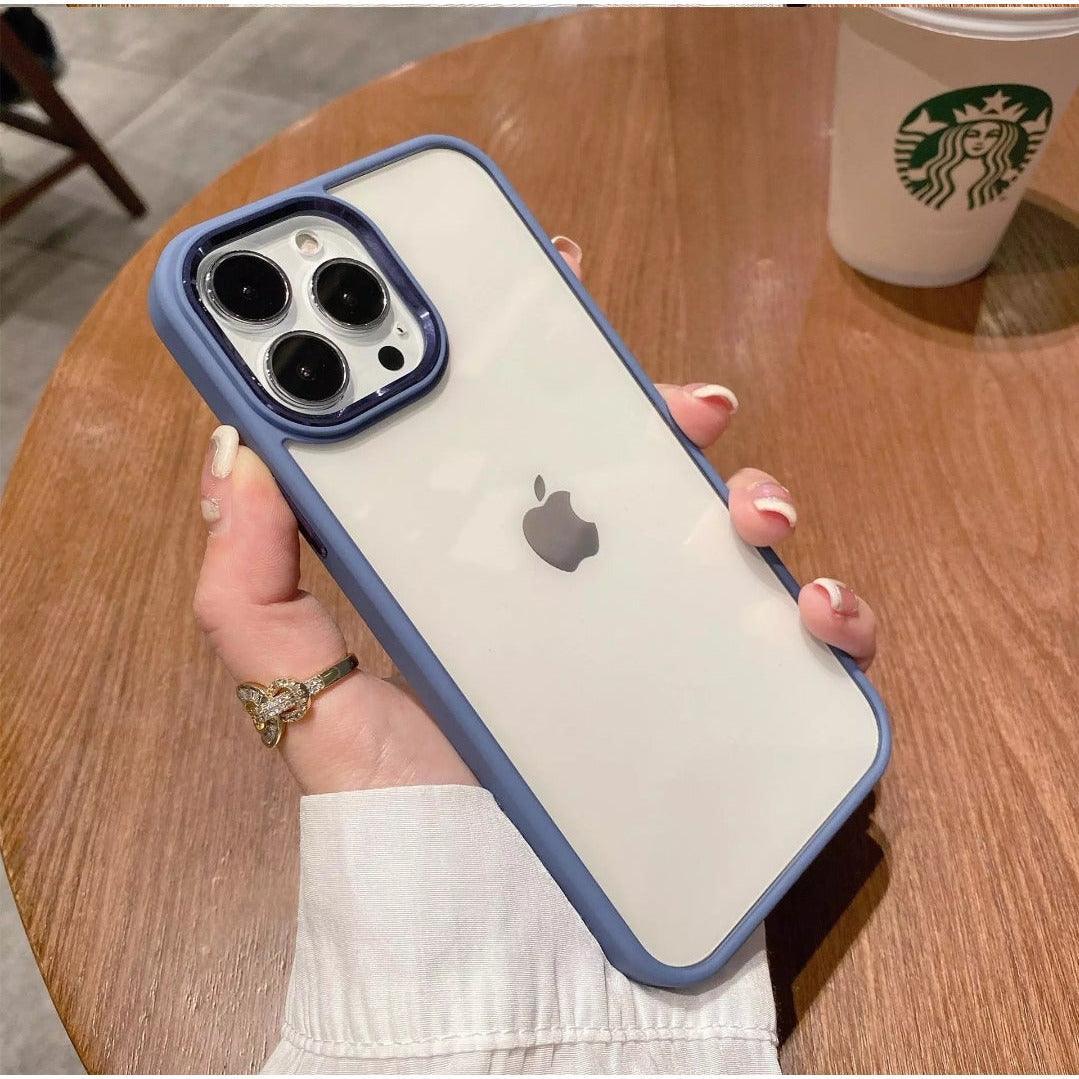 iPhone Clear Case Metallic - Pacific Blue - CASELIX