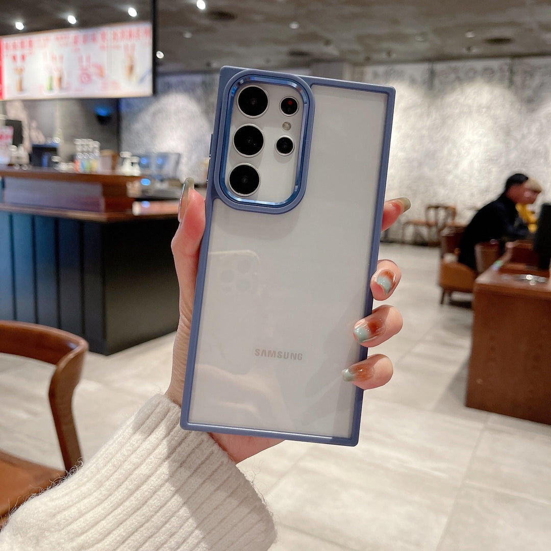 Galaxy Case Clear Metallic - Pacific Blue - CASELIX