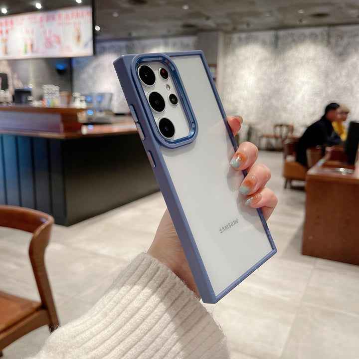 Galaxy Case Clear Metallic - Pacific Blue - CASELIX