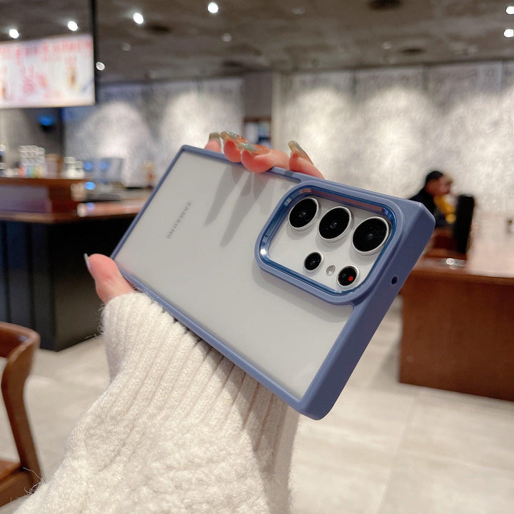 Galaxy Case Clear Metallic - Pacific Blue - CASELIX