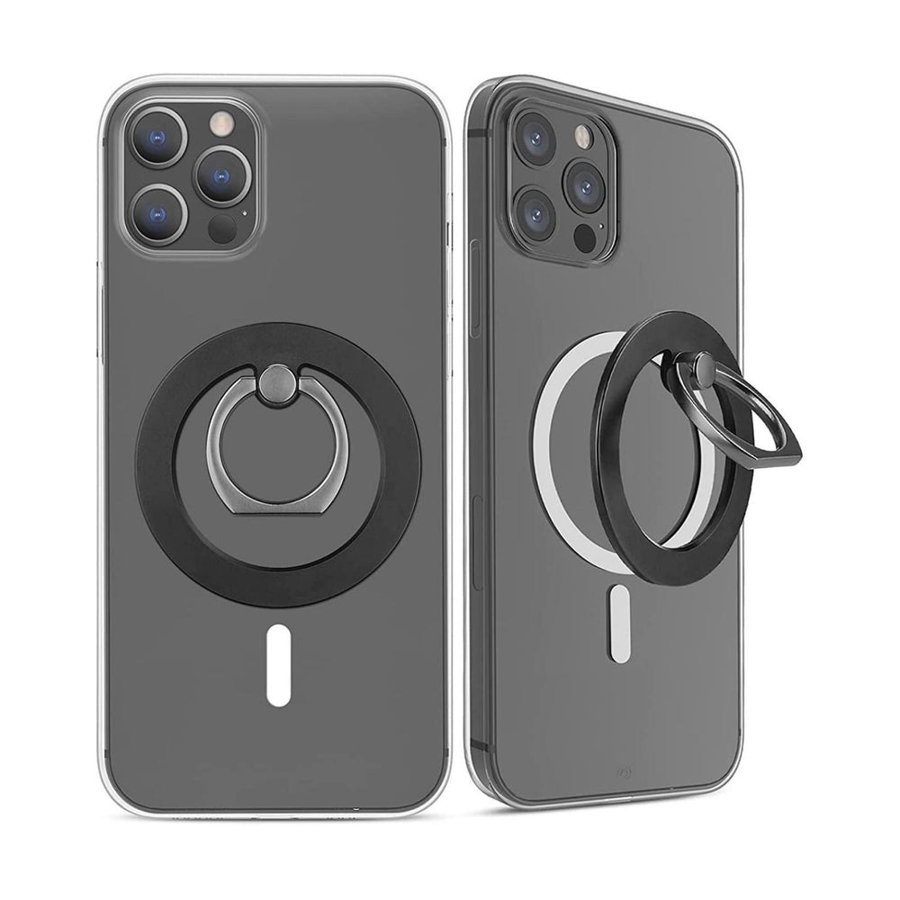 MagSafe Phone Ring holder - Matte Black - CASELIX