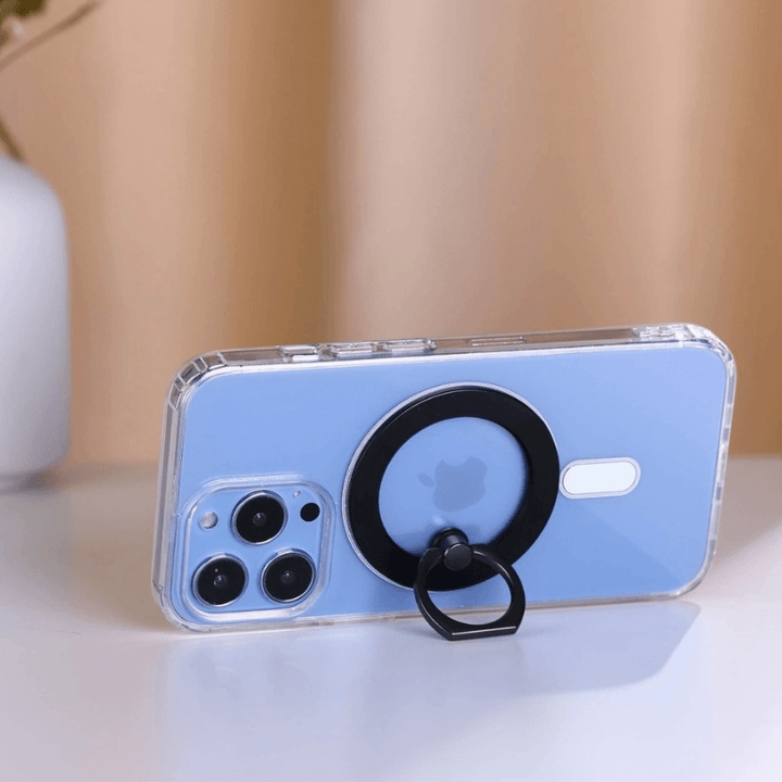 MagSafe Phone Ring holder - Matte Black - CASELIX