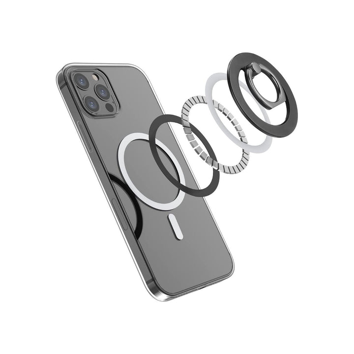 MagSafe Phone Ring holder - Matte Black - CASELIX