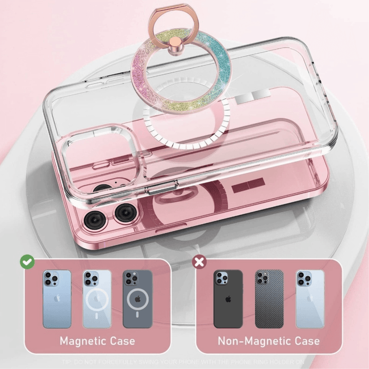 MagSafe Phone Ring stardust Glitter - Colorful - CASELIX