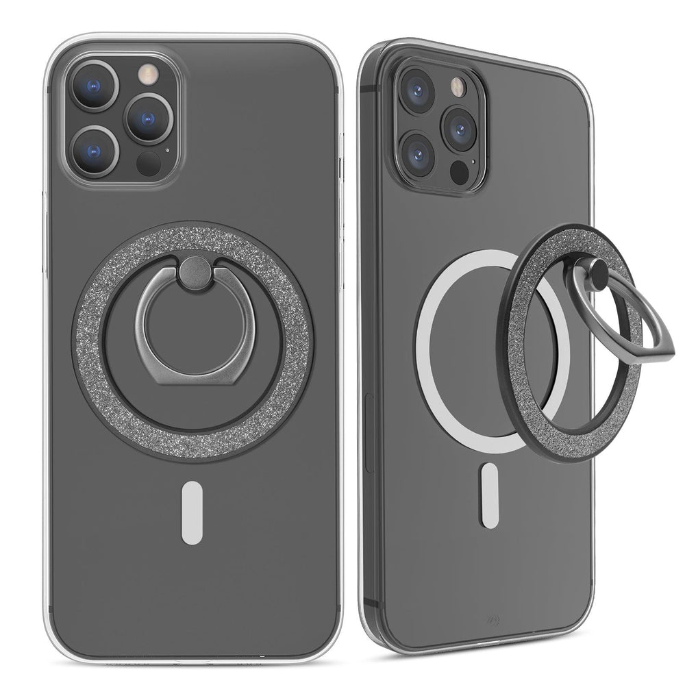 MagSafe Phone Ring stardust Glitter - Black - CASELIX