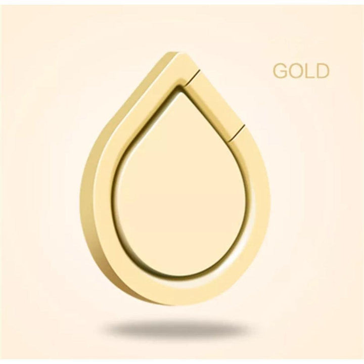 Phone Ring Holder Rain Drop - Gold - CASELIX