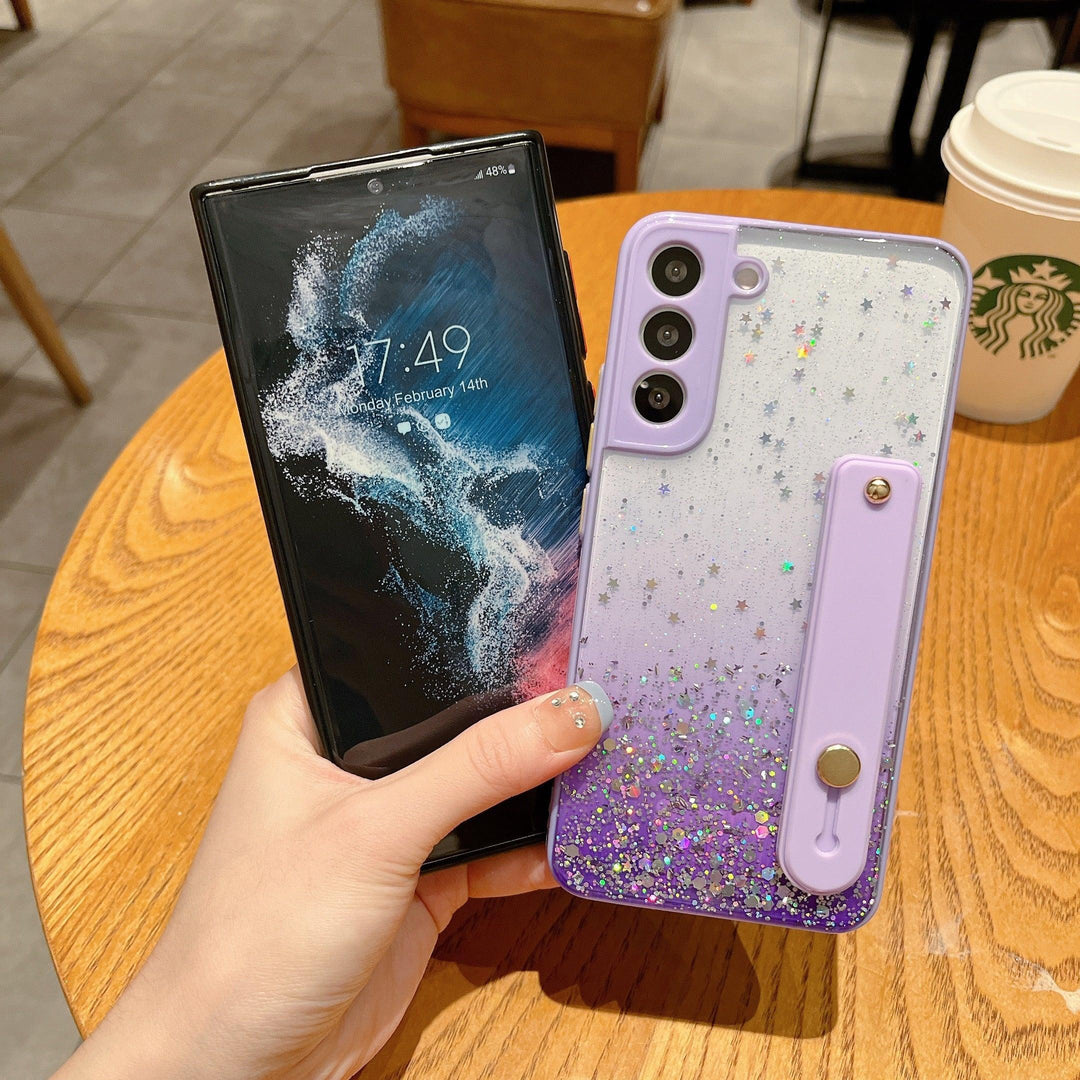 Samsung Galaxy Case Glitter - Purple - CASELIX