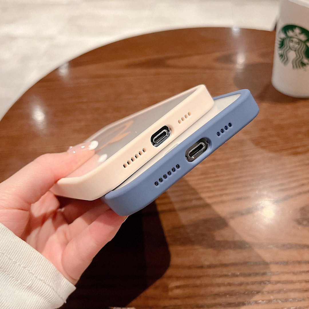 iPhone Case Clear Metallic Magsafe - Pink - CASELIX