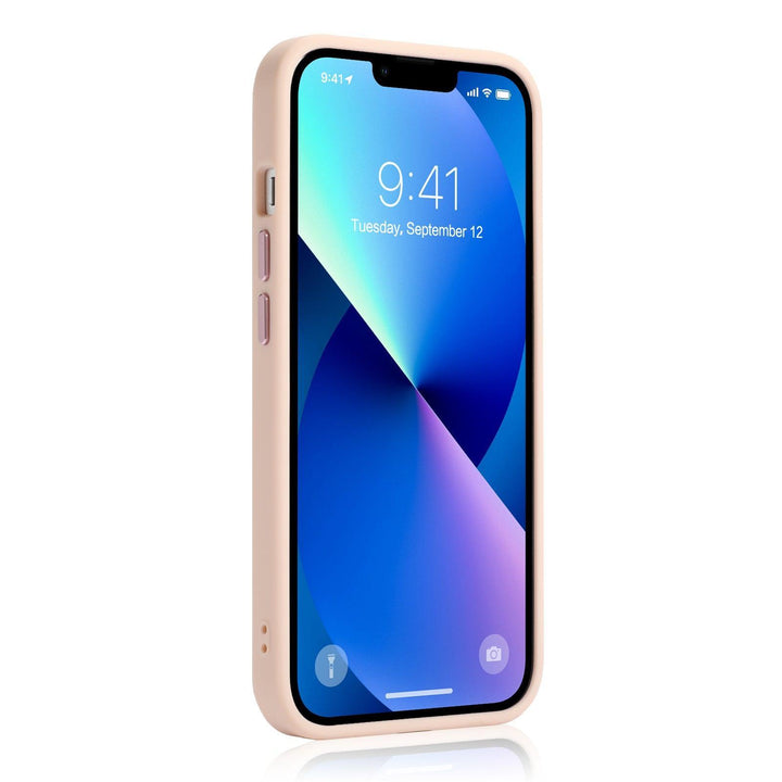 iPhone Clear Case Metallic - Pink - CASELIX